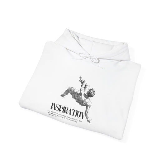 Inspiring Unisex Heavy Blend Hoodie, Cozy Sweatshirt for Motivational Gifts, Casual Wear,